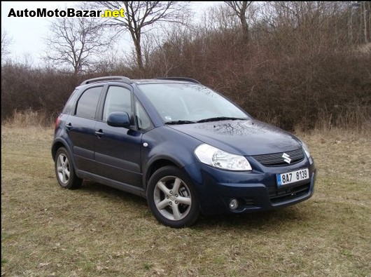 SUZUKI SX4 Modrá metalíza 2008